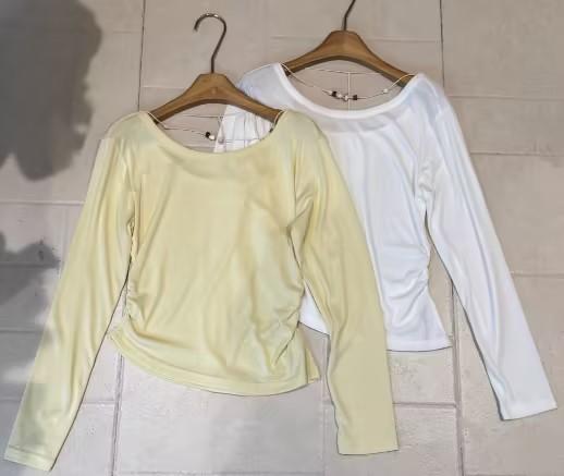 【门店同款】ENJOY春季收腰珠子链条上衣 170494269 商品图0