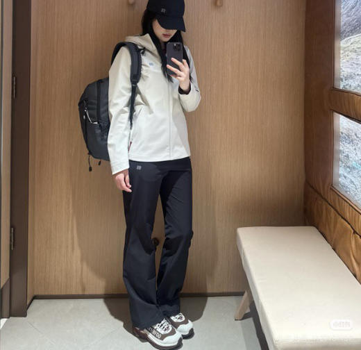 KL女士防泼水防风软壳裤冲锋裤041801 商品图0