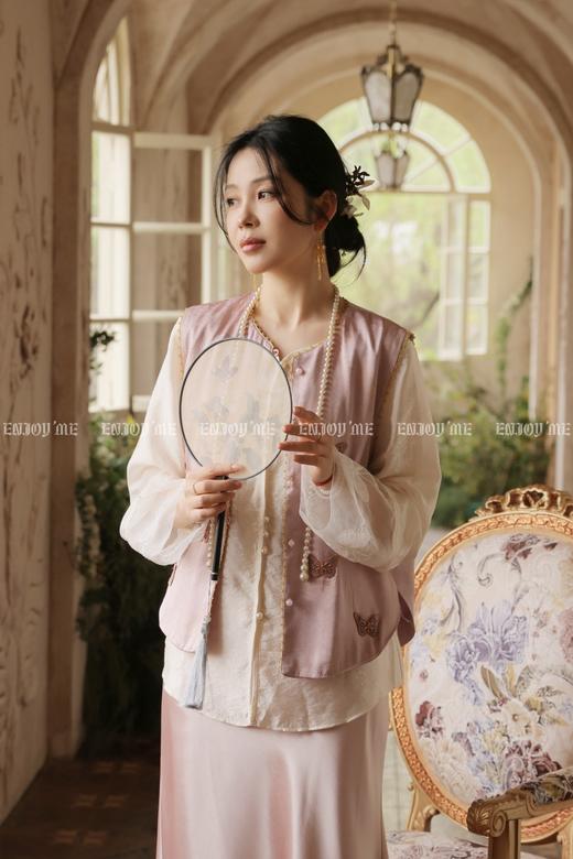 【门店同款】ENJOY夏季“游园戏梦”蝶绕花间上衣 170747772 商品图4