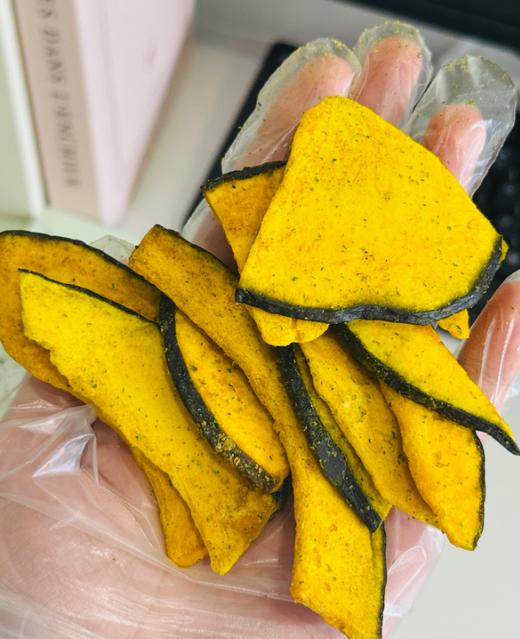💥嘎嘣脆的南瓜脆🎃【海苔/黑松露南瓜脆】❗ 💥精选新鲜南瓜，采用VF真空脱水技术，锁住90%原蔬营养   商品图3