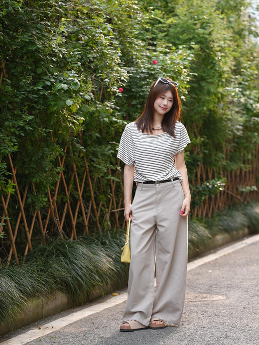 【门店同款】ENJOY夏季极简显瘦休闲裤 171543747 商品图5