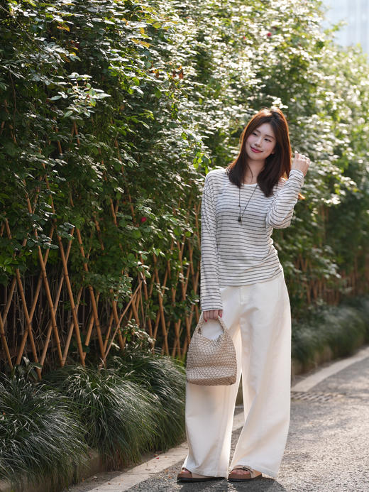 【门店同款】ENJOY夏季极简显瘦休闲裤 171543747 商品图0