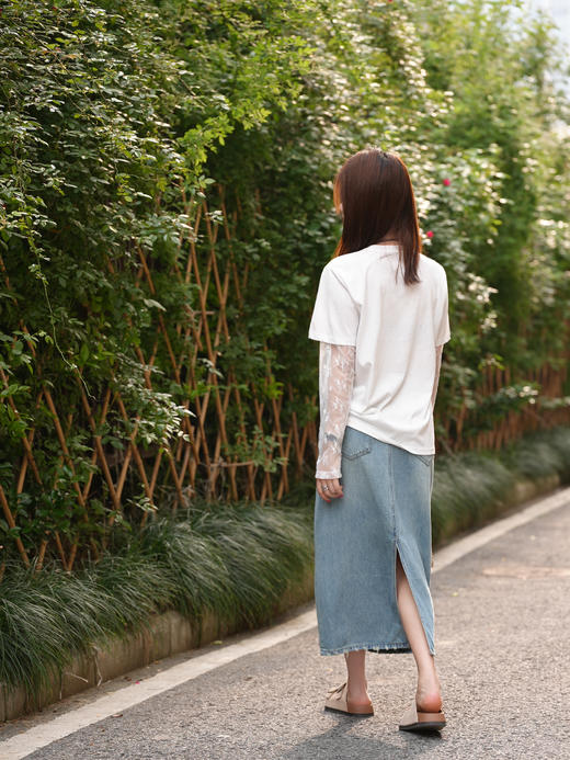 【门店同款】ENJOY夏季蕾丝纱袖狗狗T 171493461 商品图2