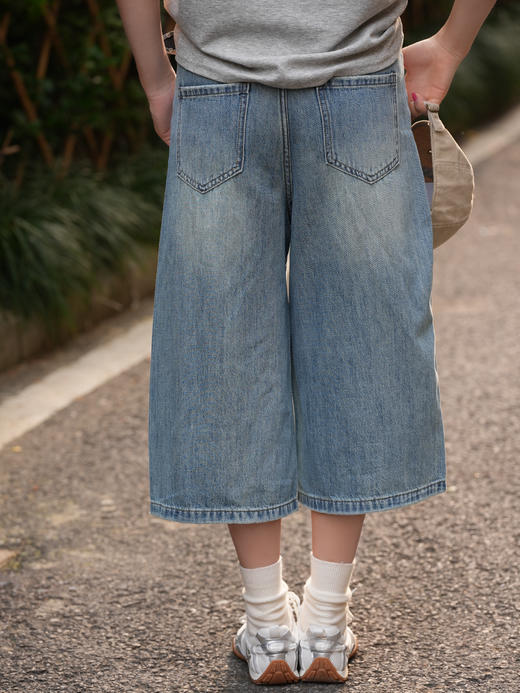 【门店同款】ENJOY夏季复古细闪七分裤 171595601 商品图2