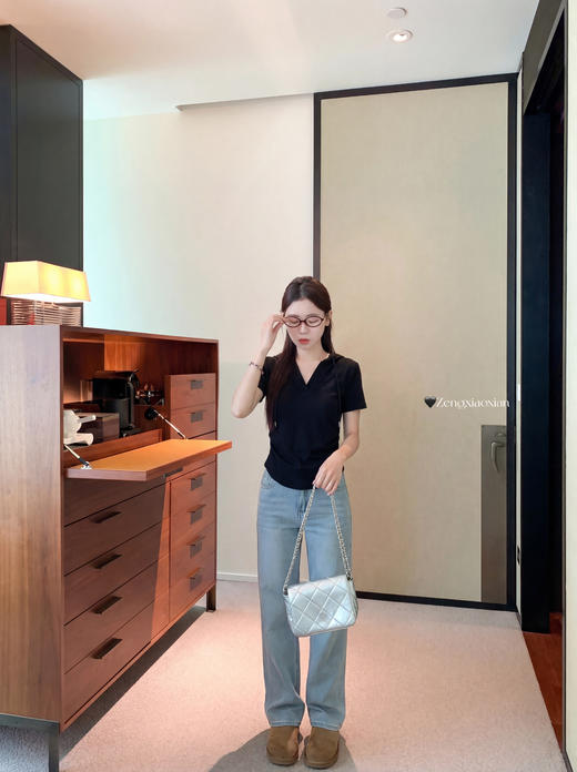 <曾小咸推荐> 4.20新品上新 浅色窄版直筒牛仔裤 日常159！！  活动89！！【预售款，预计3-15天发货】 商品图4