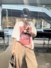 大王|@lexander 性感女郎红唇冰块硅胶印花T恤，男女款宽松水洗圆领短袖 商品缩略图2