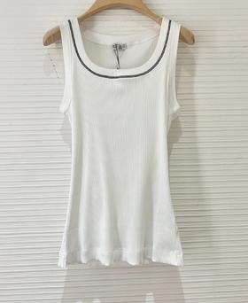 女款钉珠吊带背心ba006