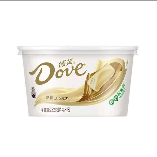 德芙252g碗装白巧克力 商品图0