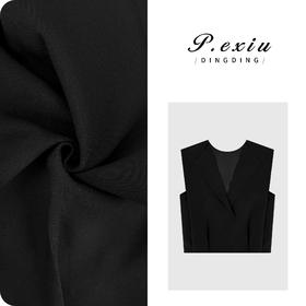 PanYiXiu/潘依绣【优雅进阶】羊毛法式优雅气质收腰无袖马甲 SH0801