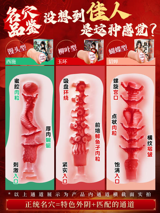 姬欲绝代佳人名器倒模 双通道 商品图2