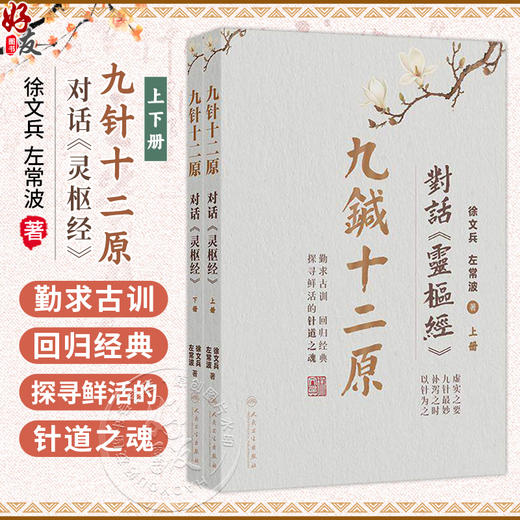 全2册 九针十二原——对话《灵枢经》（上册+下册）徐文兵 左常波 著 临床医学 学习中医的必读之书 9787117395052人民卫生出版社 商品图0