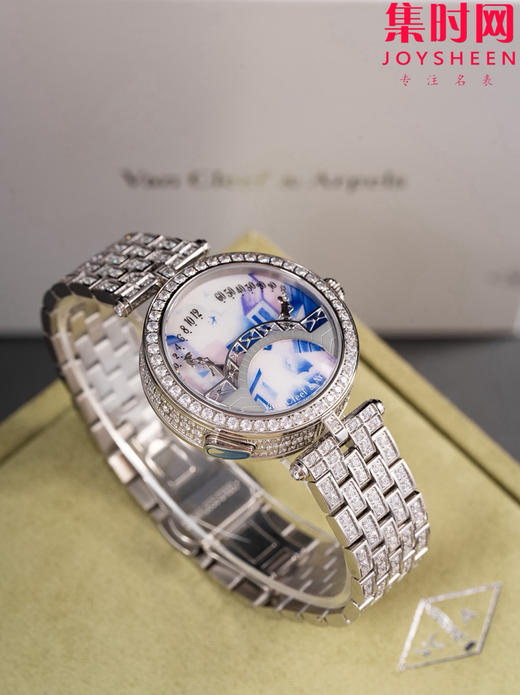 5G梵克雅宝 诗意复杂功能系列 四季情人桥 女士腕表 表径38mm 恋人之桥浪漫的手表 商品图5