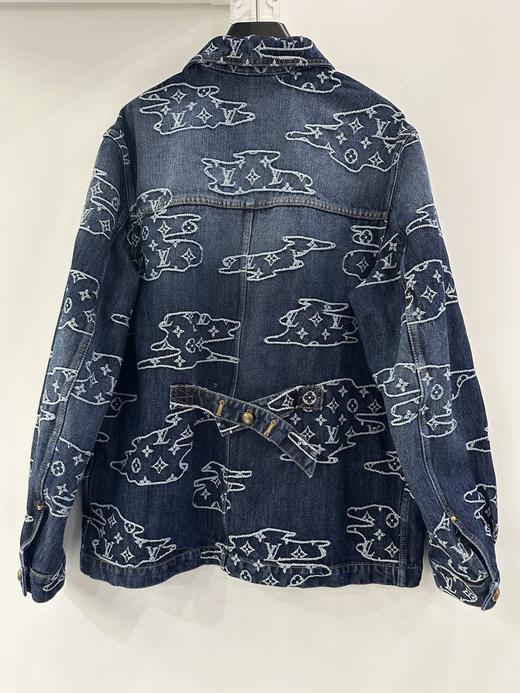 中性款Monogram 牛仔布工装外套la 商品图1