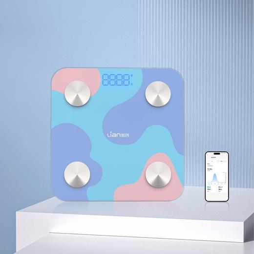联创 蓝牙体脂秤 DF-EW2006MB 智能电子秤家用人体脂肪称 商品图1
