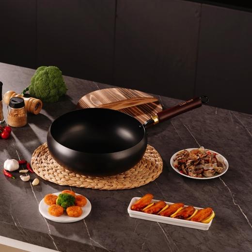 联创 泓饪·炙阳炒锅 DF-CP0506M 无涂层铁锅家用燃气炒菜 商品图2