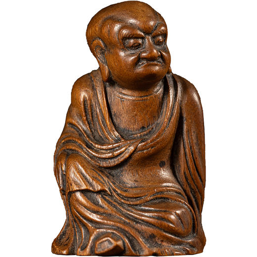 明 沉香木雕罗汉像 商品图5