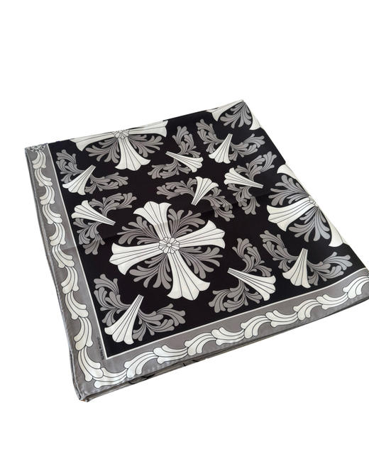 丝质印花方巾hu009 商品图1