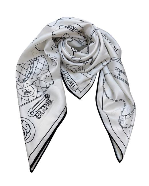 印花方型丝巾ba025 商品图1