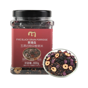 麦德龙 麦臻选五黑谷物杂粮粥 800g