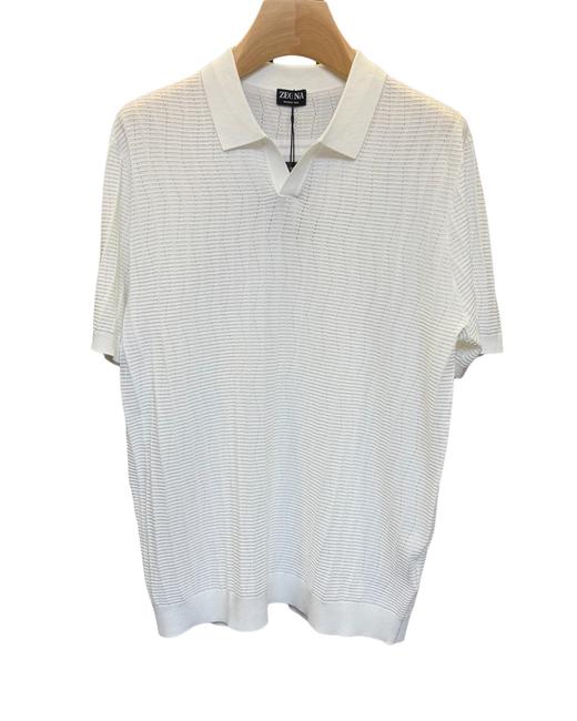 男款针织开领短袖Polo衫la 商品图1