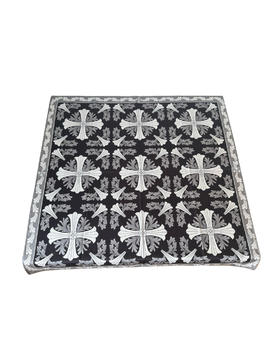 丝质印花方巾hu009