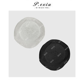 PanYiXiu/潘依绣 100%进口和纸可折叠遮阳防晒编织渔夫帽 SYC63030