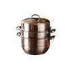 联创 膳曜三层蒸锅 DF-CP0322M 加厚不锈钢蒸锅大容量 商品缩略图0