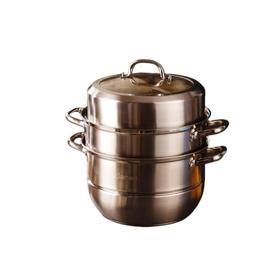 联创 膳曜三层蒸锅 DF-CP0322M 加厚不锈钢蒸锅大容量