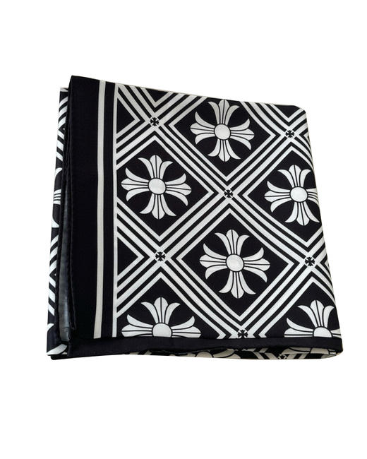 丝质印花方巾he009 商品图1