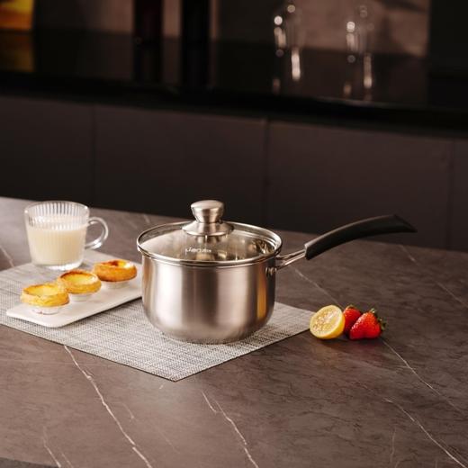 联创 雅仕奶锅 DF-CP118M 不锈钢奶锅泡面锅家用小锅 商品图1