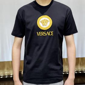 Versace/范思哲美杜莎刺绣短袖T恤
