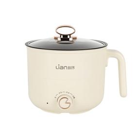 联创 多功能电煮锅 DF-BL2101M 宿舍小锅煮面火锅不粘内胆