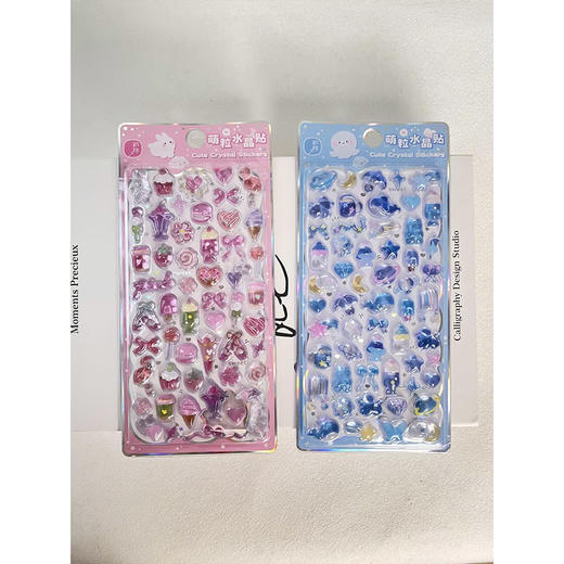 萌粒水晶贴纸卡通贴纸-纪念日百货门店同款171397321 商品图1