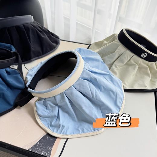 五一出行福利！库存尾货，黑胶贝壳防晒帽，大人小孩都可以戴 商品图3
