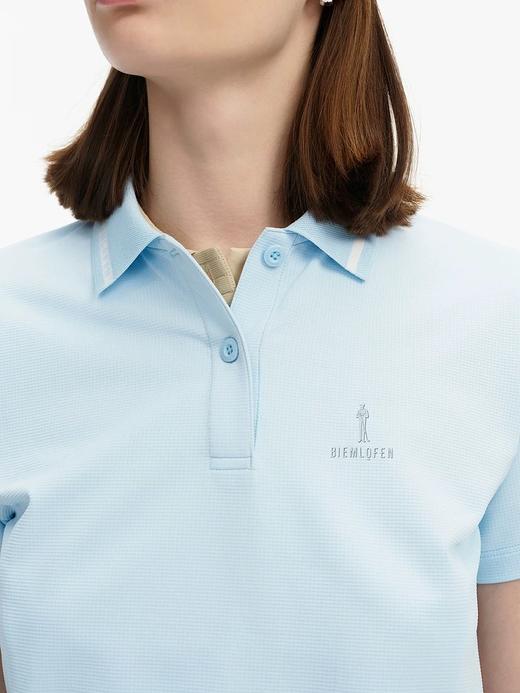 付款减库存正品订单，只有 120件，保真，比音勒芬女士速干Polo衫黑白撞色+品牌字母织带     打球短袖 商品图6