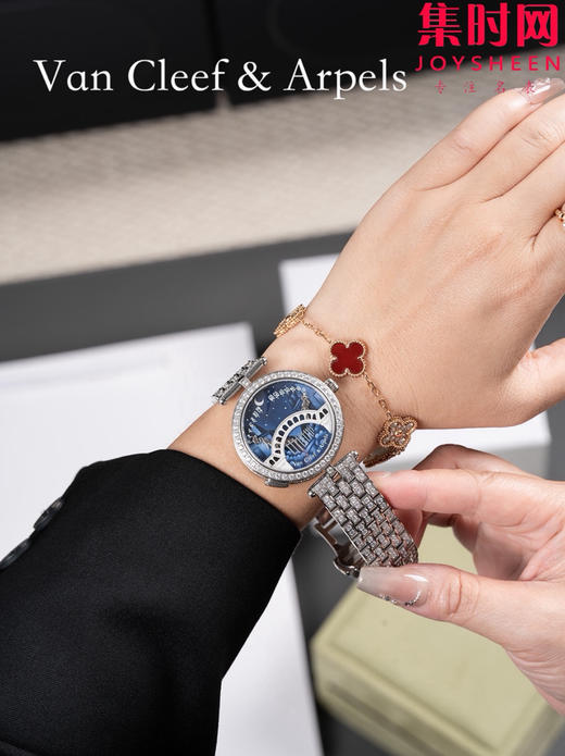 5G梵克雅宝 诗意复杂功能系列 四季情人桥 女士腕表 表径38mm 恋人之桥浪漫的手表 商品图1