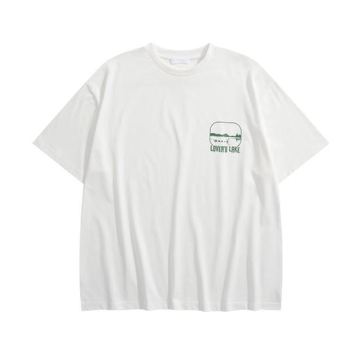 中性款棉质印花短袖T恤ba020 商品图0