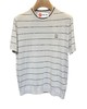 男款条纹刺绣针织短袖T恤ba006 商品缩略图0