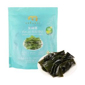 麦德龙 麦臻选 有机盐渍海带结 1kg（200g*5）