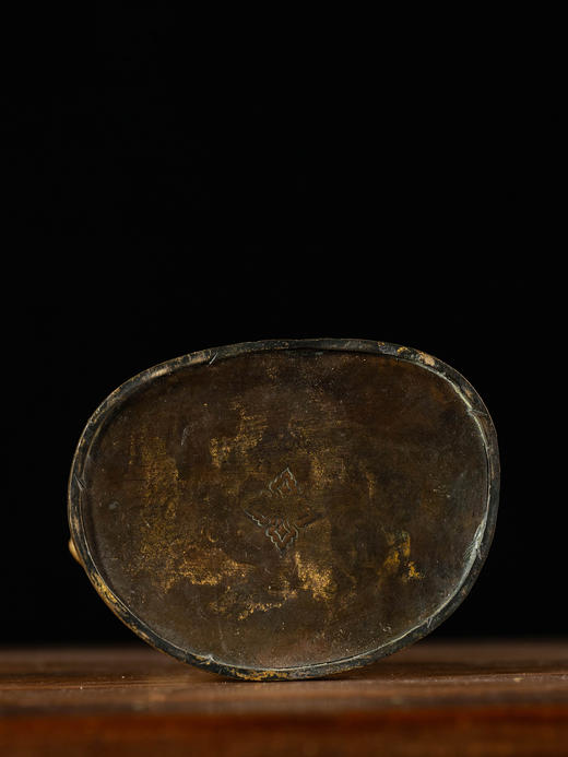 清 铜鎏金度母造像 商品图3