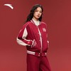 安踏好事发生红色棒球服夹克女士新款外套162618703S DS 商品缩略图1