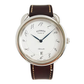 【95新】HERMES 爱马仕035184WW00自动机械机芯日期显示41MM（男款）ARCEAU系列 精钢130426NJS01