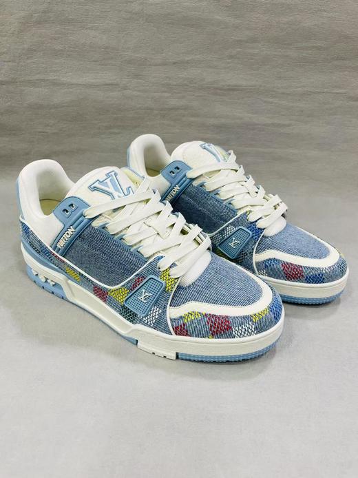 男款Trainer 牛仔布板鞋la 商品图0