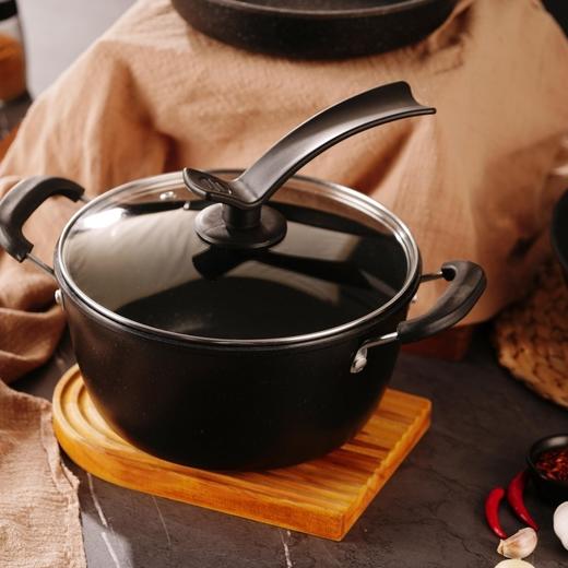 联创 星饪·锅具三件套 DF-CP0803M 不粘锅三件套家用厨具 商品图2