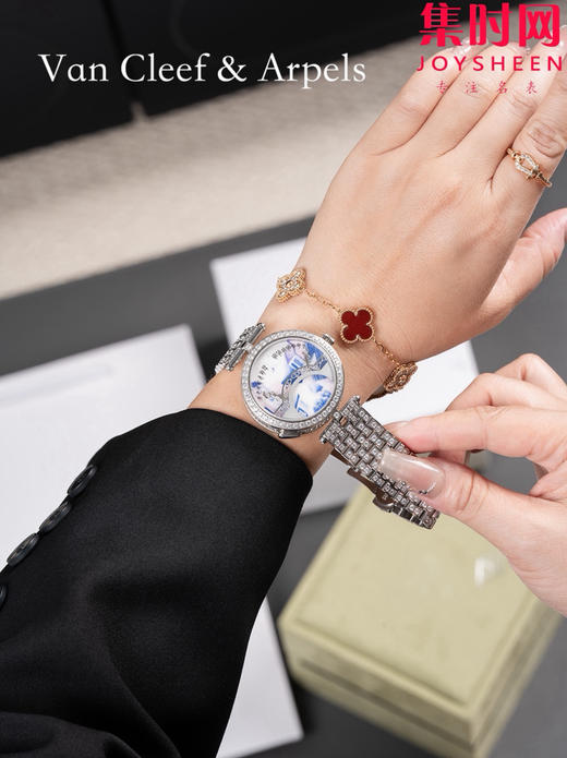 5G梵克雅宝 诗意复杂功能系列 四季情人桥 女士腕表 表径38mm 恋人之桥浪漫的手表 商品图1