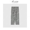 PanYiXiu/潘依绣 【轻氧松弛裤】人丝复古港风格纹九分休闲裤 W-62907 商品缩略图1