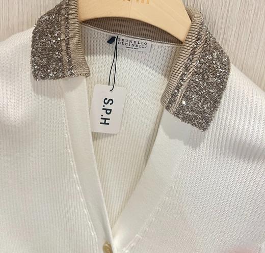 女款亮片针织开衫背心马甲ba006 商品图2