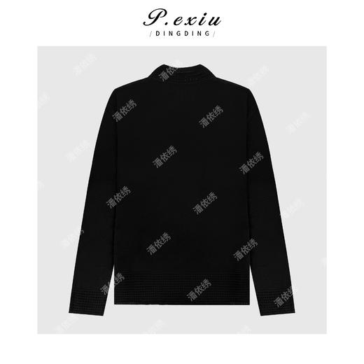 PanYiXiu/潘依绣羊毛镂空勾花半高领简约风气质针织上衣 D441 商品图1