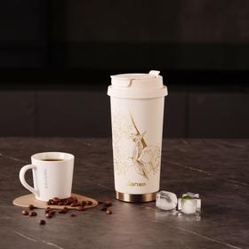 联创 慢酝·咖啡杯 DF-CP606M 便携随手杯316不锈钢保温