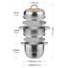 联创 三层蒸锅 DF-CP0323M 不锈钢蒸锅家用加厚燃气锅 商品缩略图1